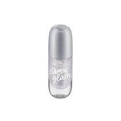 Essence Gel Nail Colour No. 02 Damn Glam Silver Glitter Holographic 8ml