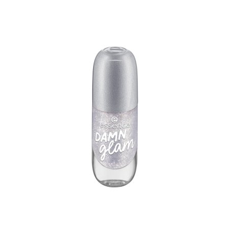 Essence Gel Nail Colour No. 02 Damn Glam Silver Glitter Holographic 8ml