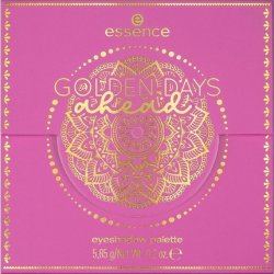 essence GOLDEN DAYS ahead Eyeshadow Palette 9 Colors Shiny Intense Vegan