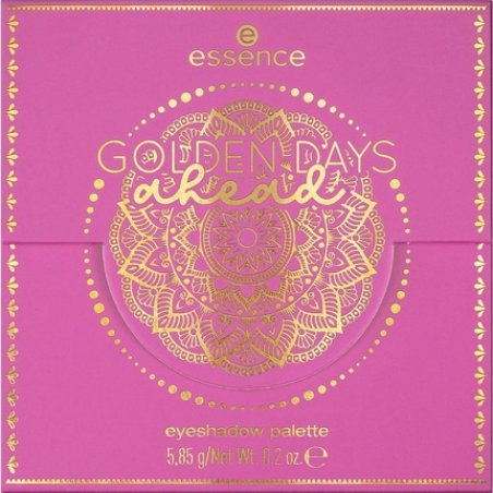essence GOLDEN DAYS ahead Eyeshadow Palette 9 Colors Shiny Intense Vegan