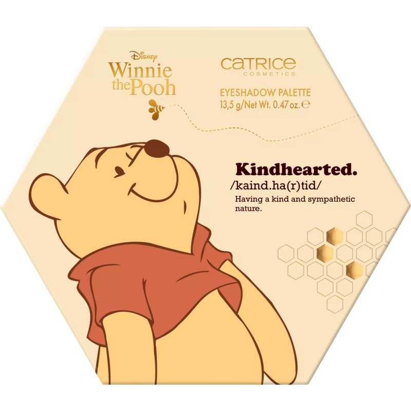 Catrice Disney Winnie the Pooh Eyeshadow Palette 15 Colors Long-lasting Vegan