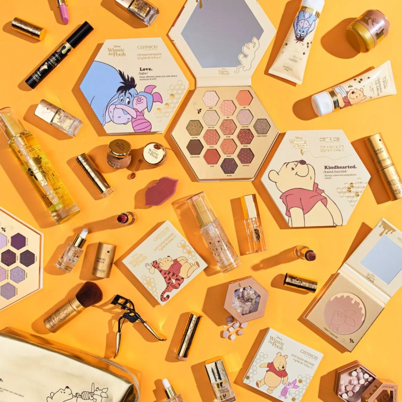 Catrice Disney Winnie the Pooh Eyeshadow Palette 15 Colors Long-lasting Vegan