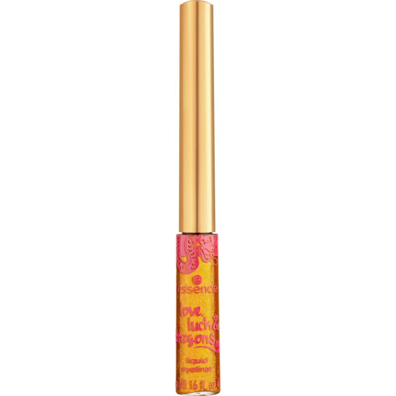 Essence Love Luck & Dragons Liquid Eyeliner 01 Gold 5ml