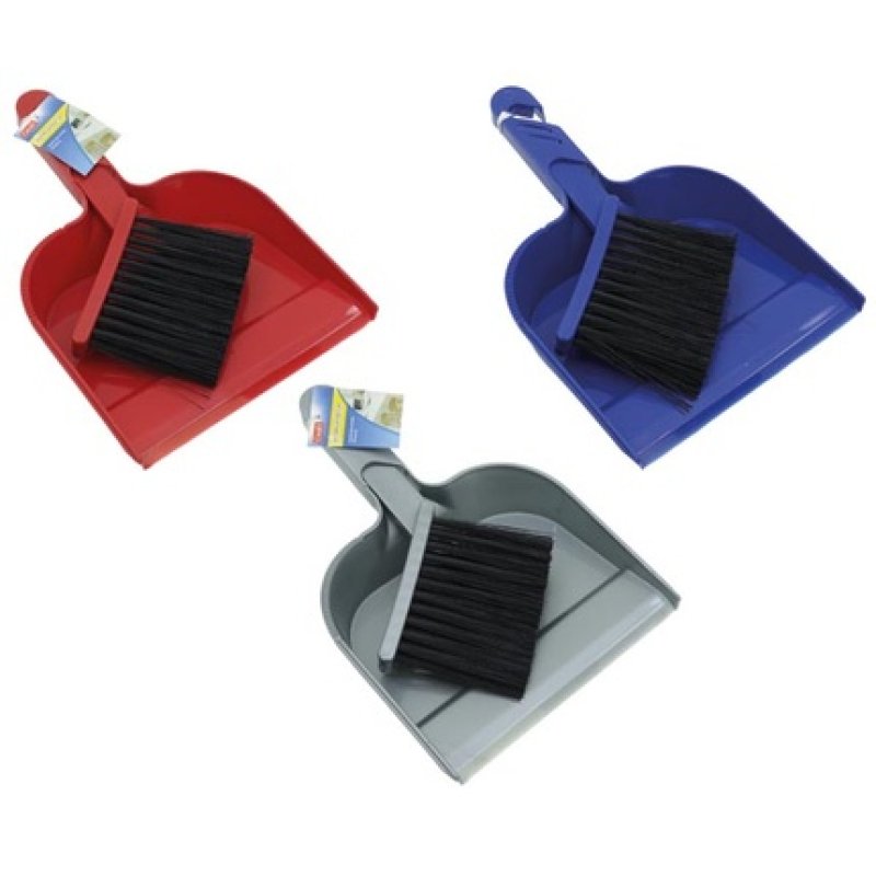 Clean Sweeping Set 3 Colors Grey Red Blue Size 16x12 Cm