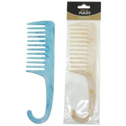 Elina Shower Comb 23cm Assorted Colors Beige And Blue