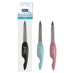 Elina Elina Folding Nail File 135 Cm Assorted Colors Black Blue Pink