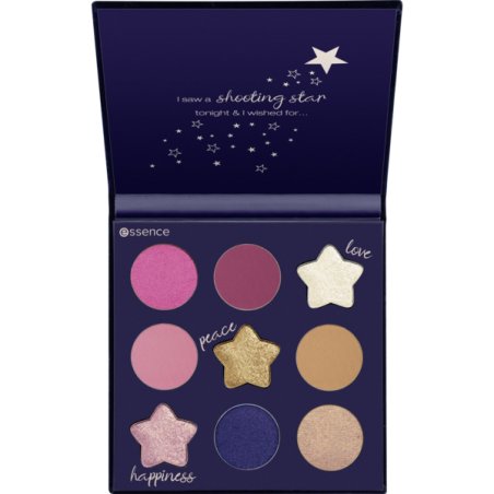 Essence wish upon a star palette 01 ombre à paupière CLOSE YOUR EYES... MAKE A WISH! Brillant