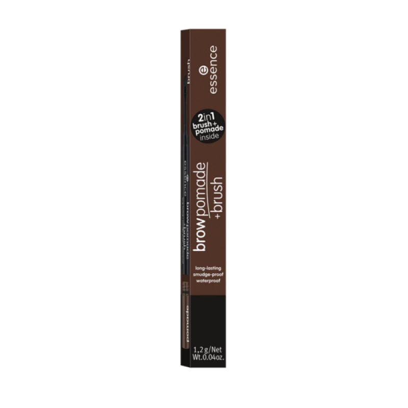 Essence Brow Pomade Brush 04 Dark Brown