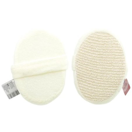 Elina Bath Sponge Massage Natural Color 15x11 Cm