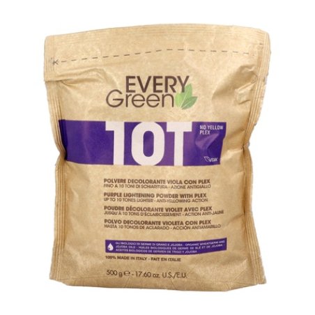 Dikson Every Green 10 Shades Purple With Plex Bleaching Powder 500 Ml