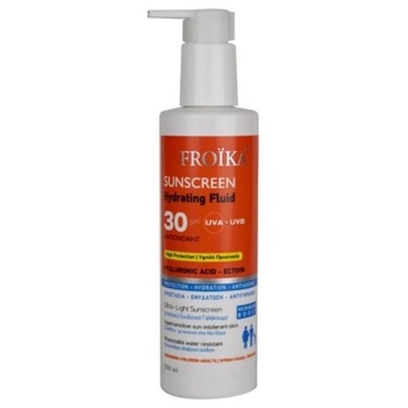 Froika Froika Sunscreen Hydrating Fluid Spf30 250 Ml