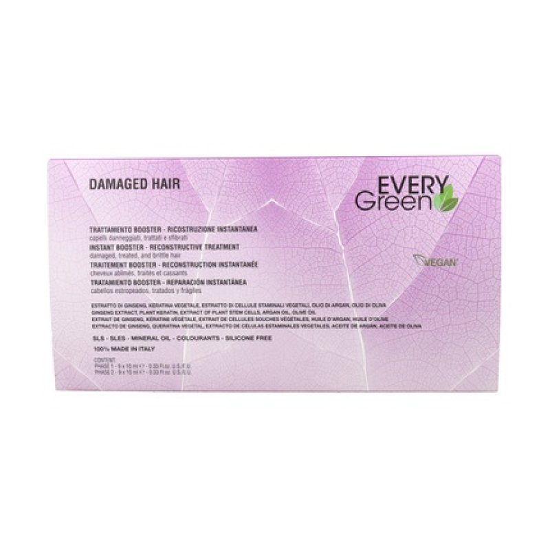 Dikson Everygreen Damaged Hair Booster Treatment 18 10 Ml