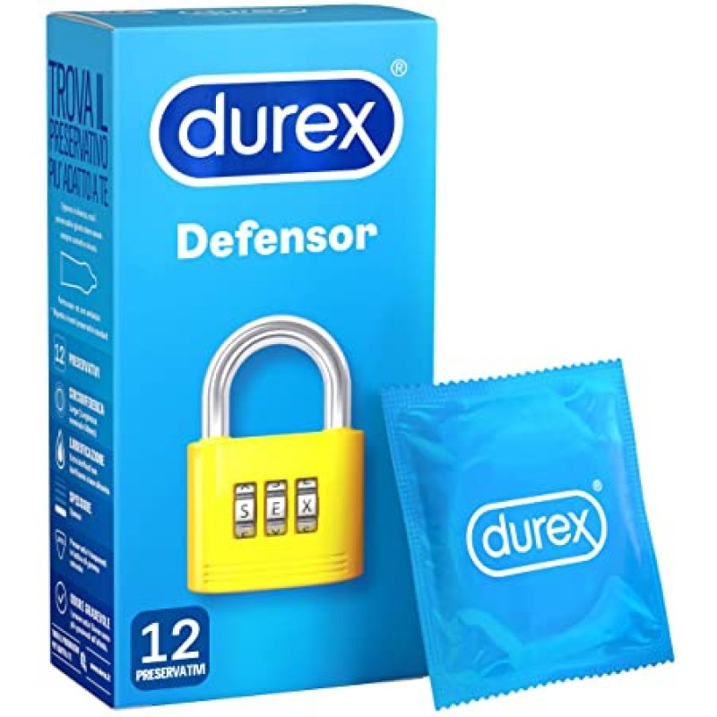 Durex Defensor Condoms 12 Pieces