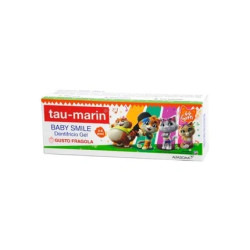 Alfasigma Tau Marin Baby Smile Toothpaste Gel 26 Years 50 Milliliters Strawberry Flavor