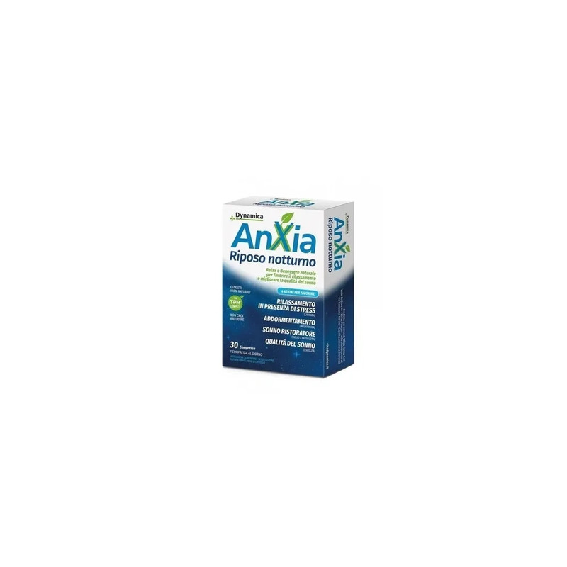Wilco Farma Anxia Night Rest Supplement To Improve Sleep Quality 30 Tablets