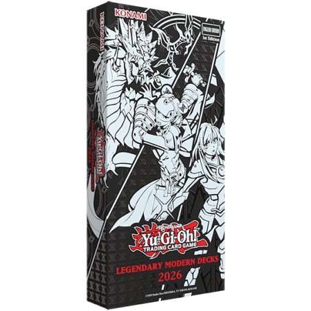 Yu-Gi-Oh! TCG - Legendary Modern Decks 2026 (Cardboard Tuckbox)
