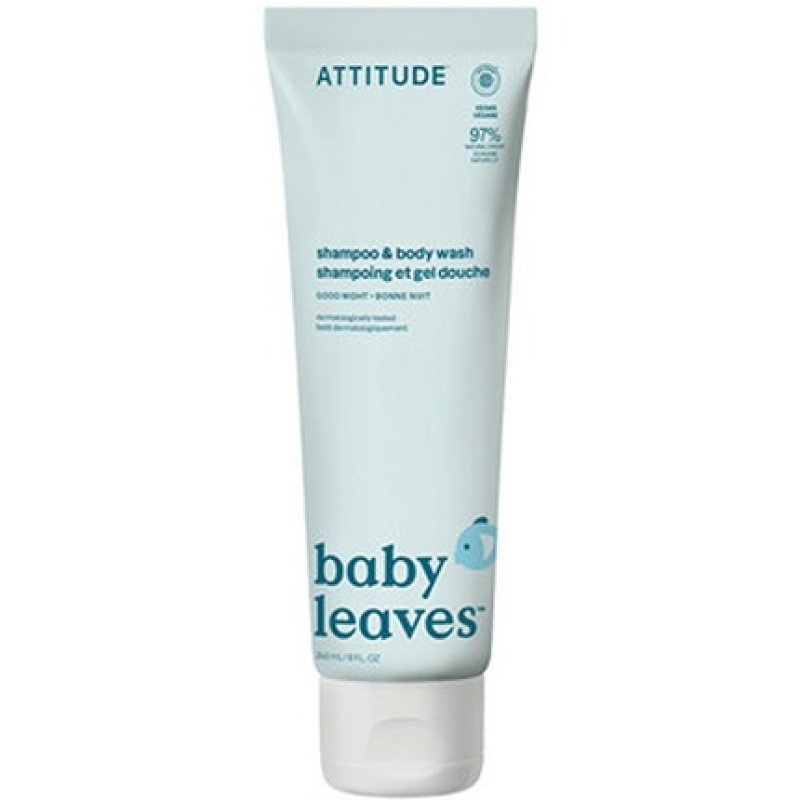 Attitude Good Night Shampoo & Body Wash 2in1 Shampoo And Body Wash