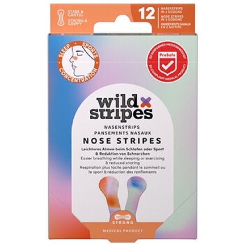Wild Stripes Sunrise Nose Patches For Better Sleep Quality