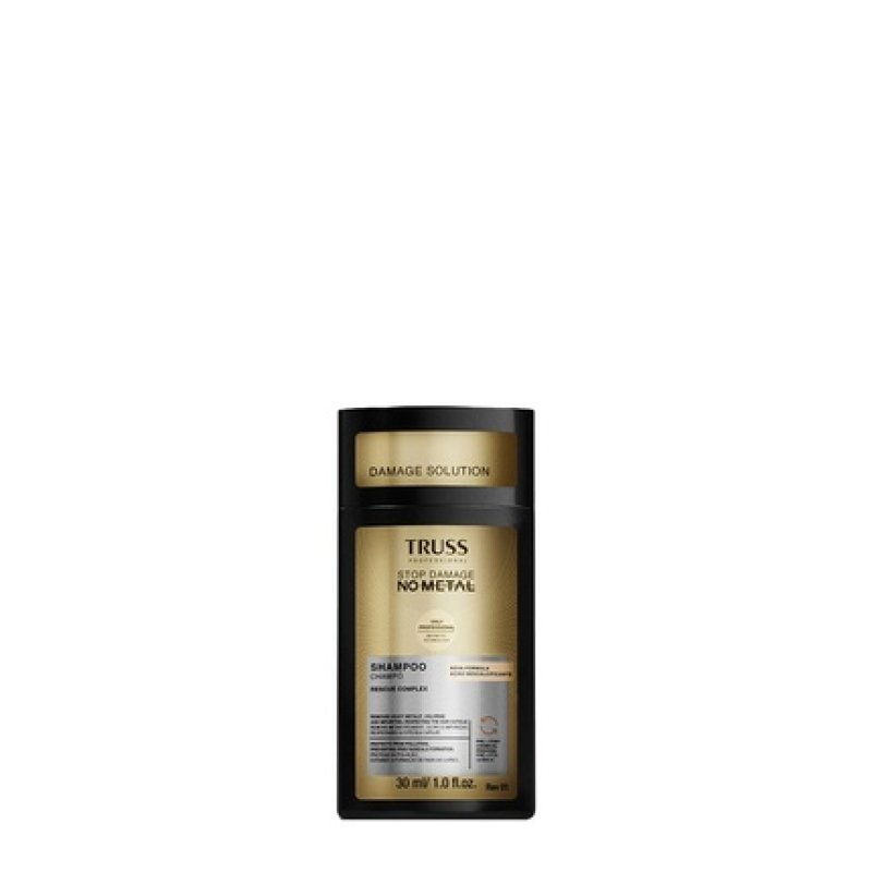 Truss Stop Damage No Metal Shampoo 30ml Professional Hair Care