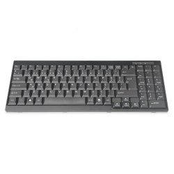 Tastatur fr TFT-Konsolen schwarz, Kabel,trkisch