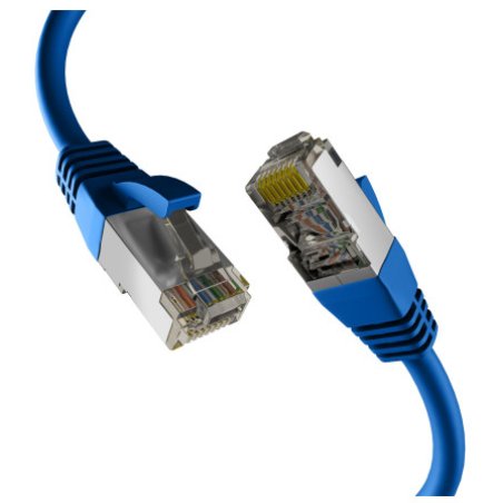 EFB RJ45 Patchkabel S/FTP PIMF Cat8.1 5.00m blau