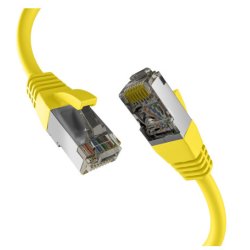 EFB RJ45 Patchkabel S/FTP PIMF Cat8.1 1.50m gelb