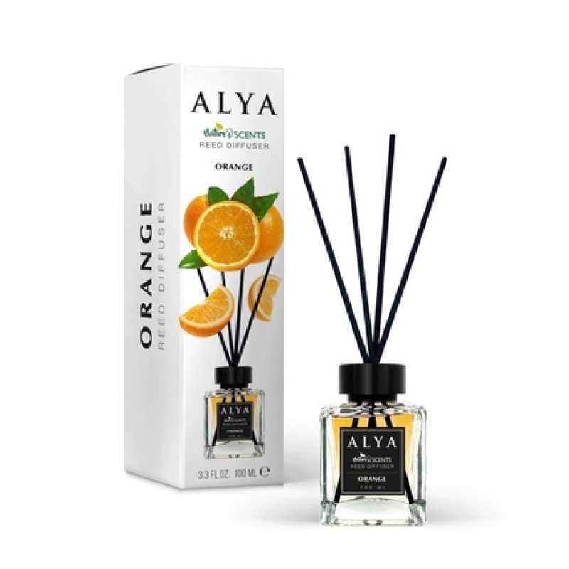 Alya Room Freshener Orange Reed Diffuser - 100ml