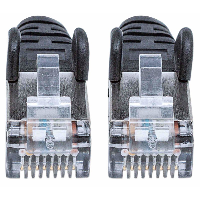 Intellinet 740876 câble de réseau Noir 3 m Cat7 S/FTP (S-STP)