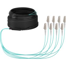 EFB Trunkkabel U-DQ(ZN)BH OM3 8G (1x8) LC-LC 30m Dca LSZH