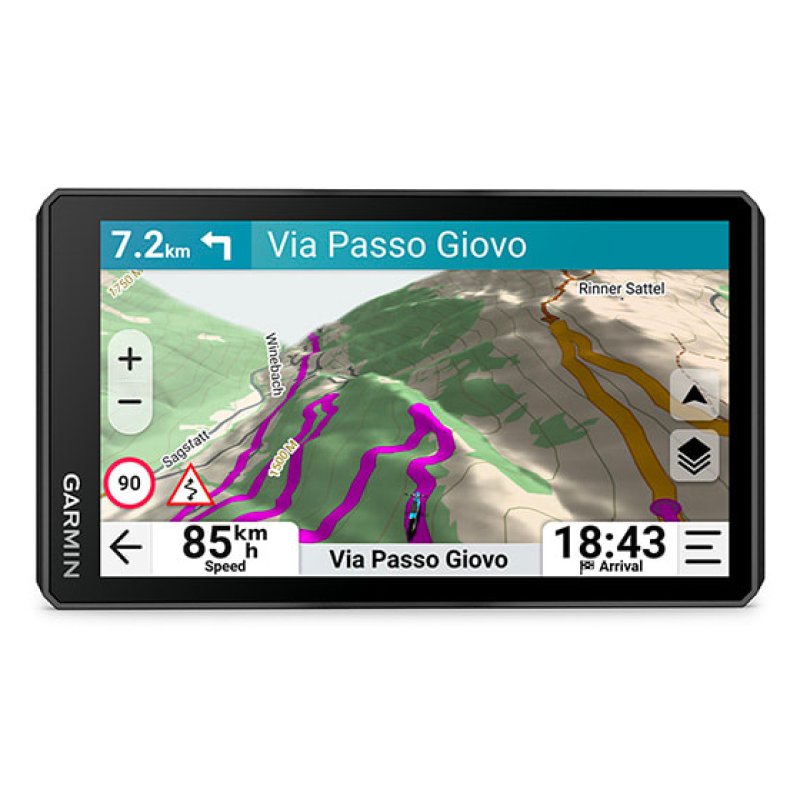 Garmin zūmo XT3 navigator Fixed 11.9 cm (4.7") TFT Touchscreen 190 g Black