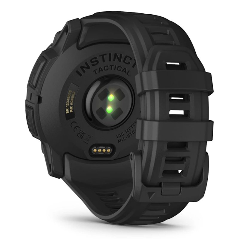 Garmin Instinct 3 Tactical Edition 3.3 cm (1.3") AMOLED 50 mm Digital 416 x 416 pixels Black GPS (satellite)