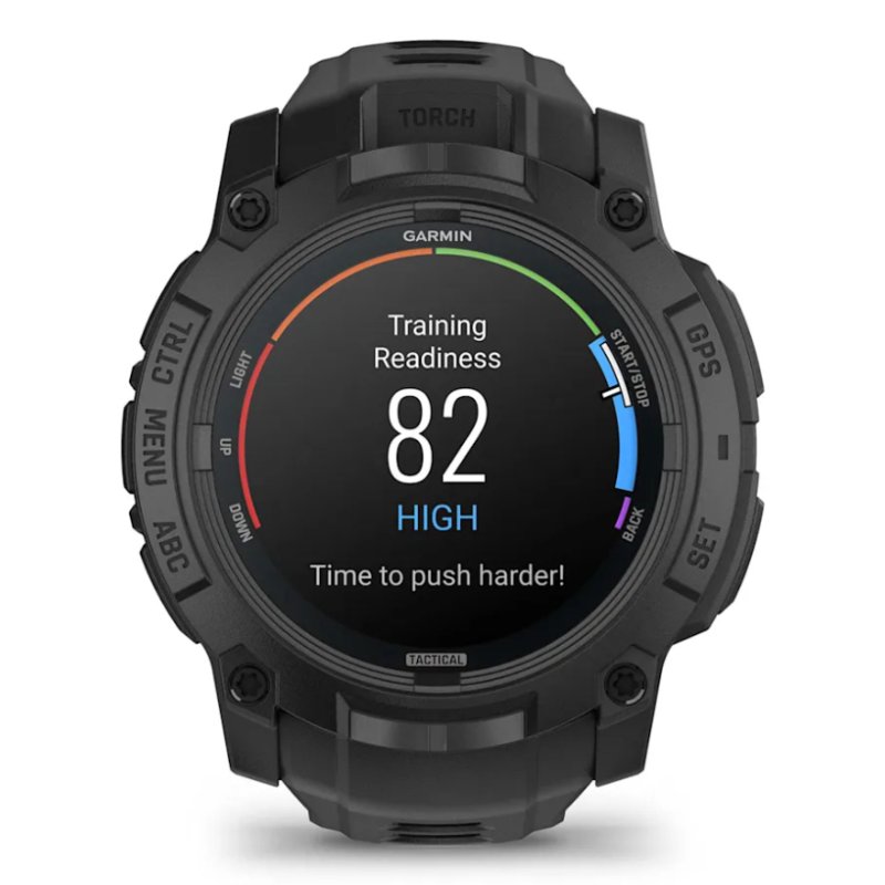 Garmin Instinct 3 Tactical Edition 3.3 cm (1.3") AMOLED 50 mm Digital 416 x 416 pixels Black GPS (satellite)
