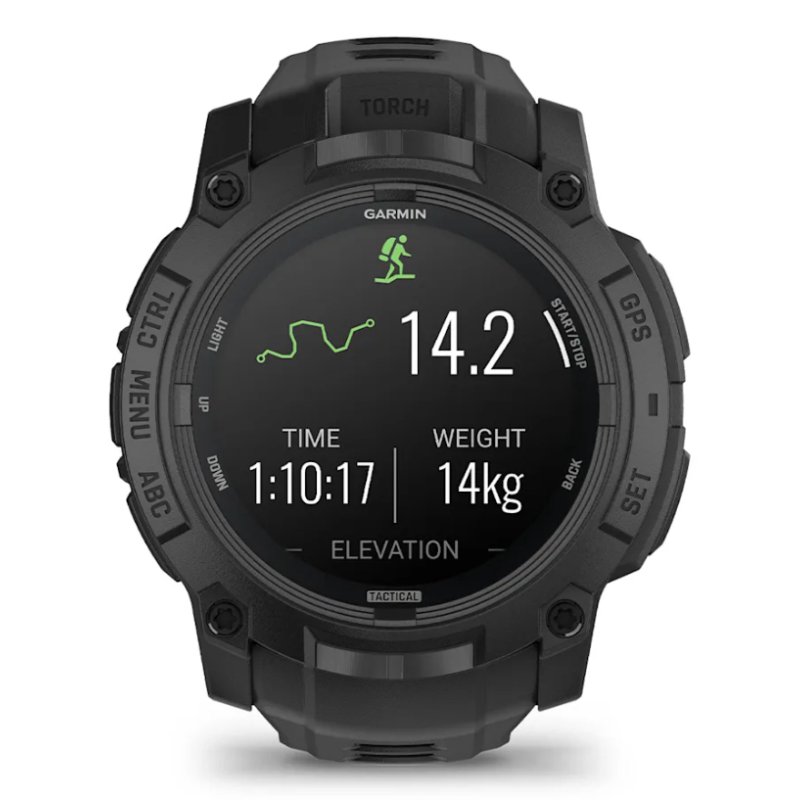 Garmin Instinct 3 Tactical Edition 3.3 cm (1.3") AMOLED 50 mm Digital 416 x 416 pixels Black GPS (satellite)