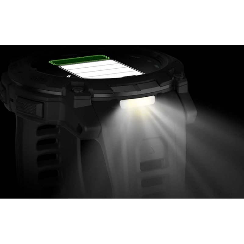 Garmin Instinct 3 Tactical Edition 3,3 cm (1.3") AMOLED 50 mm Numérique 416 x 416 pixels Noir GPS (satellite)