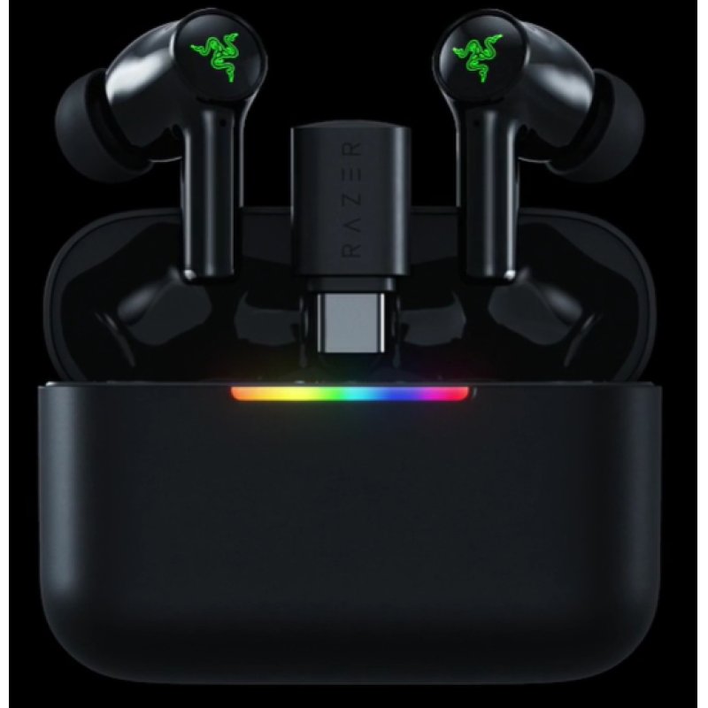 Razer Hammerhead V3 Hyperspeed Headset Wireless In-ear Calls/Music Bluetooth Black