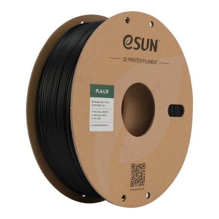 eSUN PLA-LW Acide polylactique (PLA) Noir 1 kg