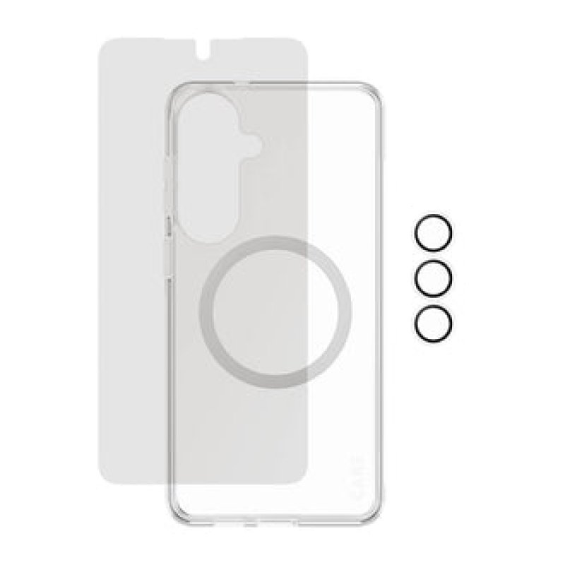 PanzerGlass CR94821 mobile phone case 17 cm (6.7") Cover Black, Transparent