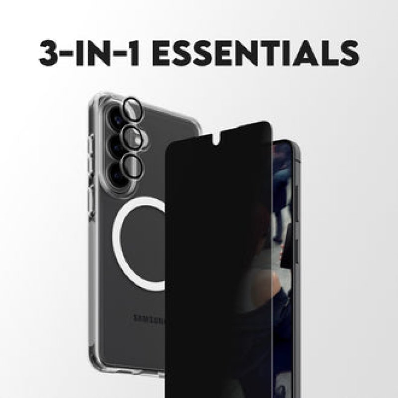 PanzerGlass CR94821 coque de protection pour téléphones portables 17 cm (6.7") Housse Noir, Transparent