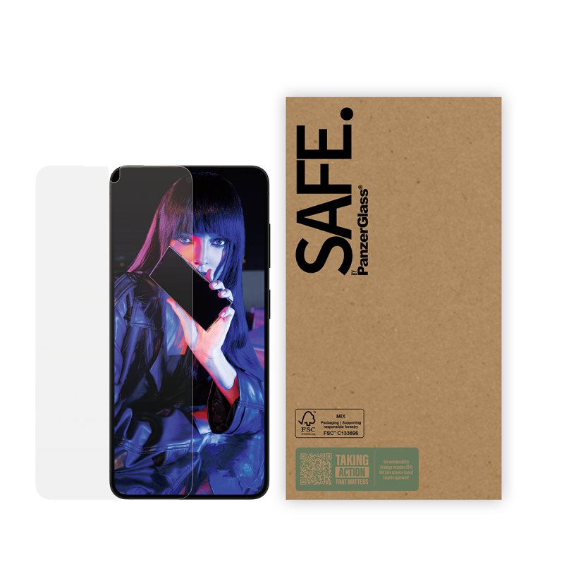 PanzerGlass SAFE. by Screen Protector Samsung Galaxy S26 | Ultra-Wide Fit | Bulk Protection d'écran transparent 50