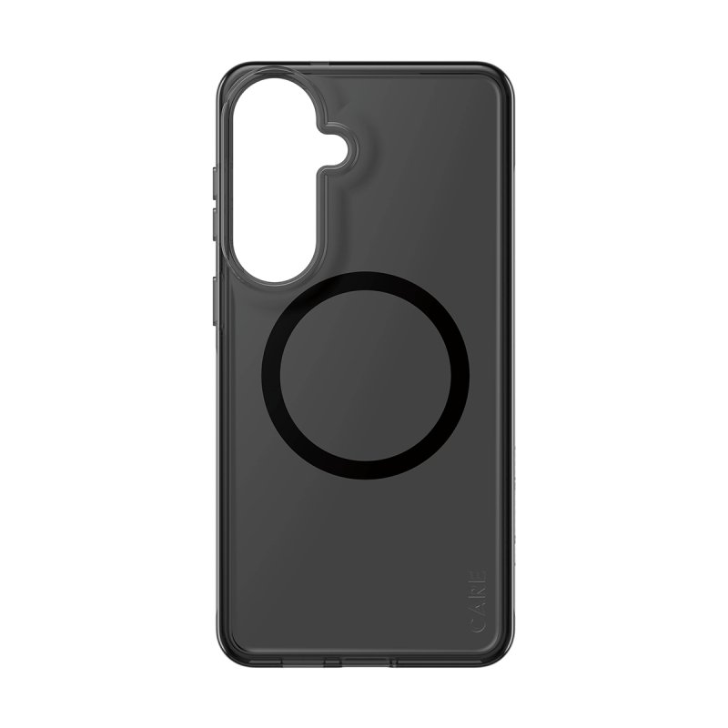 PanzerGlass CARE™ by Smokey Case w. Black Qi Samsung Galaxy S26 