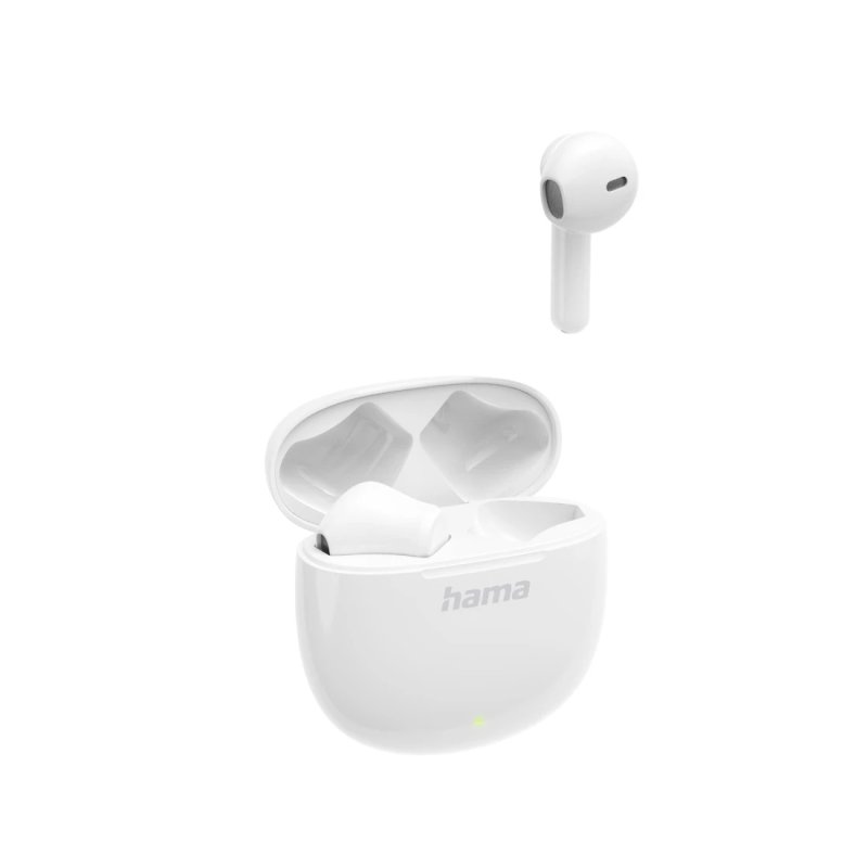 Hama Action One Casque True Wireless Stereo (TWS) Ecouteurs Appels/Musique Bluetooth Blanc
