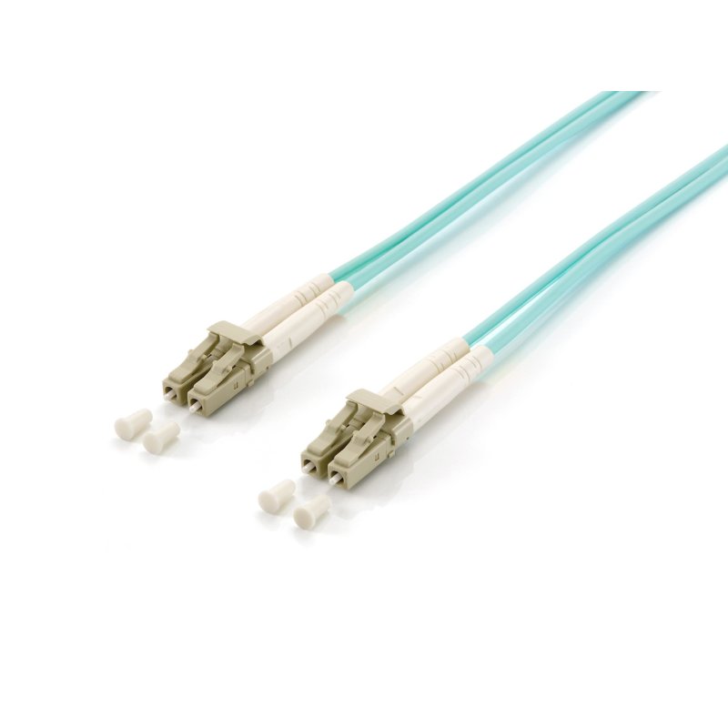Equip Patchkabel LC-LC 1.50m Multimode Duplex OM3 türkis