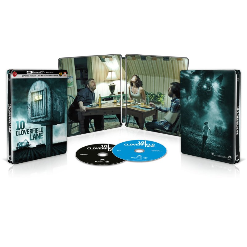 10 Cloverfield Lane Steelbook 2-disc (4K UHD BD)