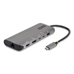 Dual-DP USB4 Dock 100W PD Driverless