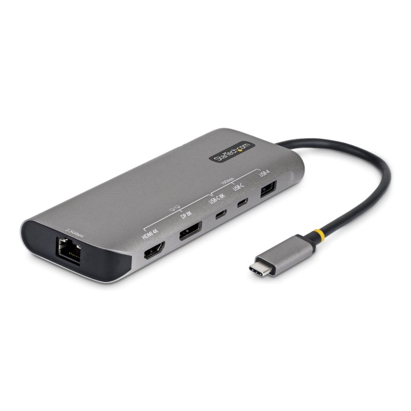 StarTech.com 174B-USB4-MULTIPORT station d'accueil Avec fil Gris