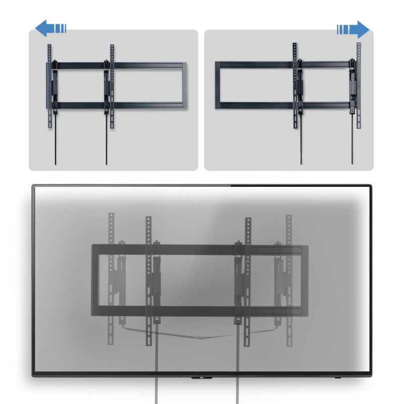 UL Listed TV Wall Mount for up to 105"