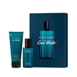 Davidoff Cool Water Eau de Toilette 40ml and All-In-One Shower Gel 75ml Gift Set