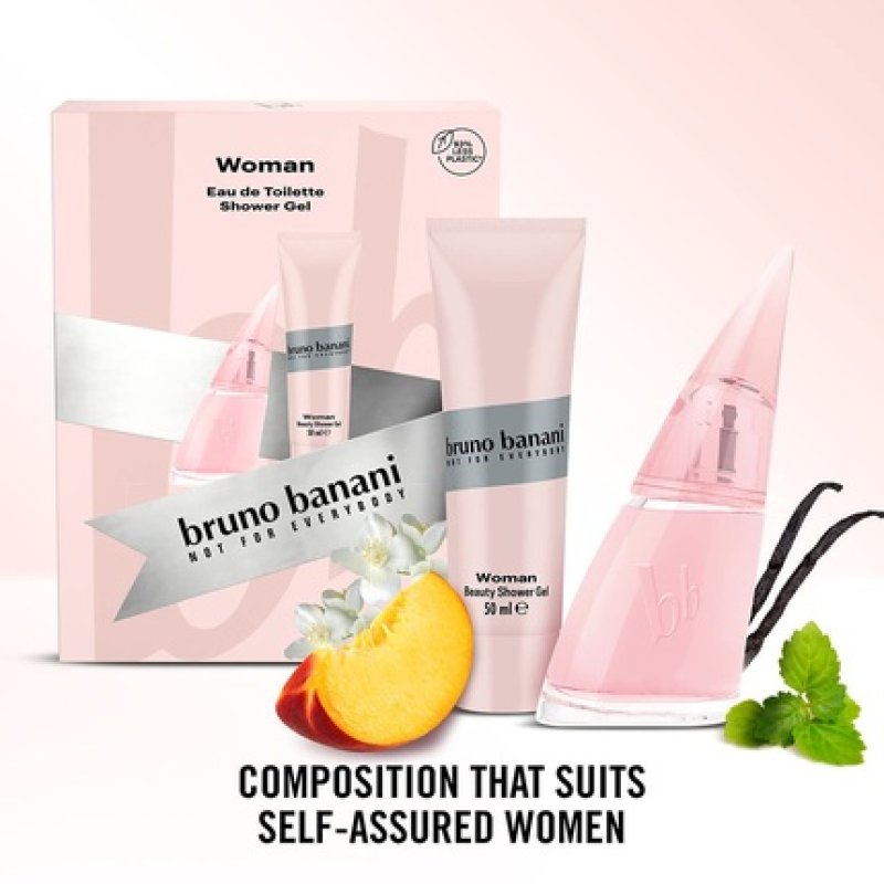 bruno banani Woman Gift Set Eau de Toilette 30ml and Shower Gel 50ml