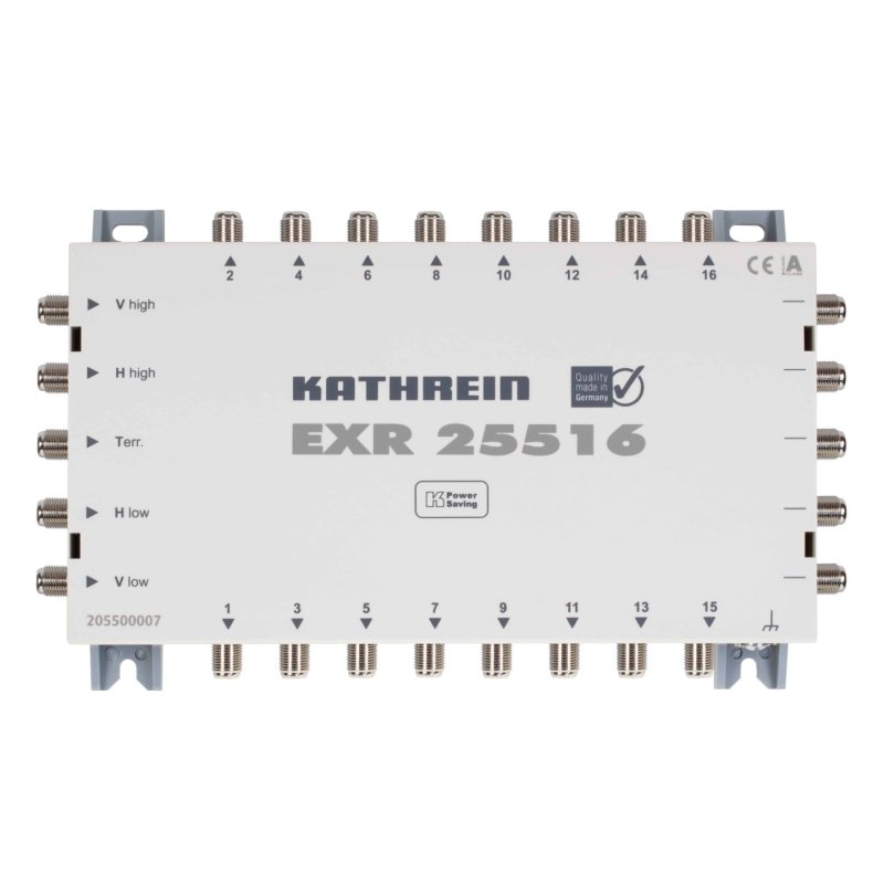 Kathrein EXR 25516 commutateur multiple satellite 5 entrées 16 sorties