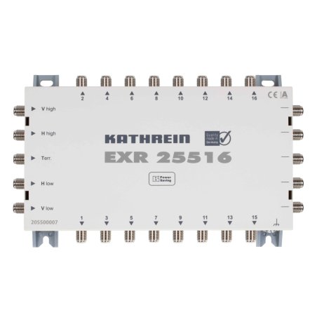 Kathrein EXR 25516 satellite multiswitch 5 inputs 16 outputs
